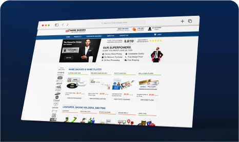 Carousel of Best Name Badges